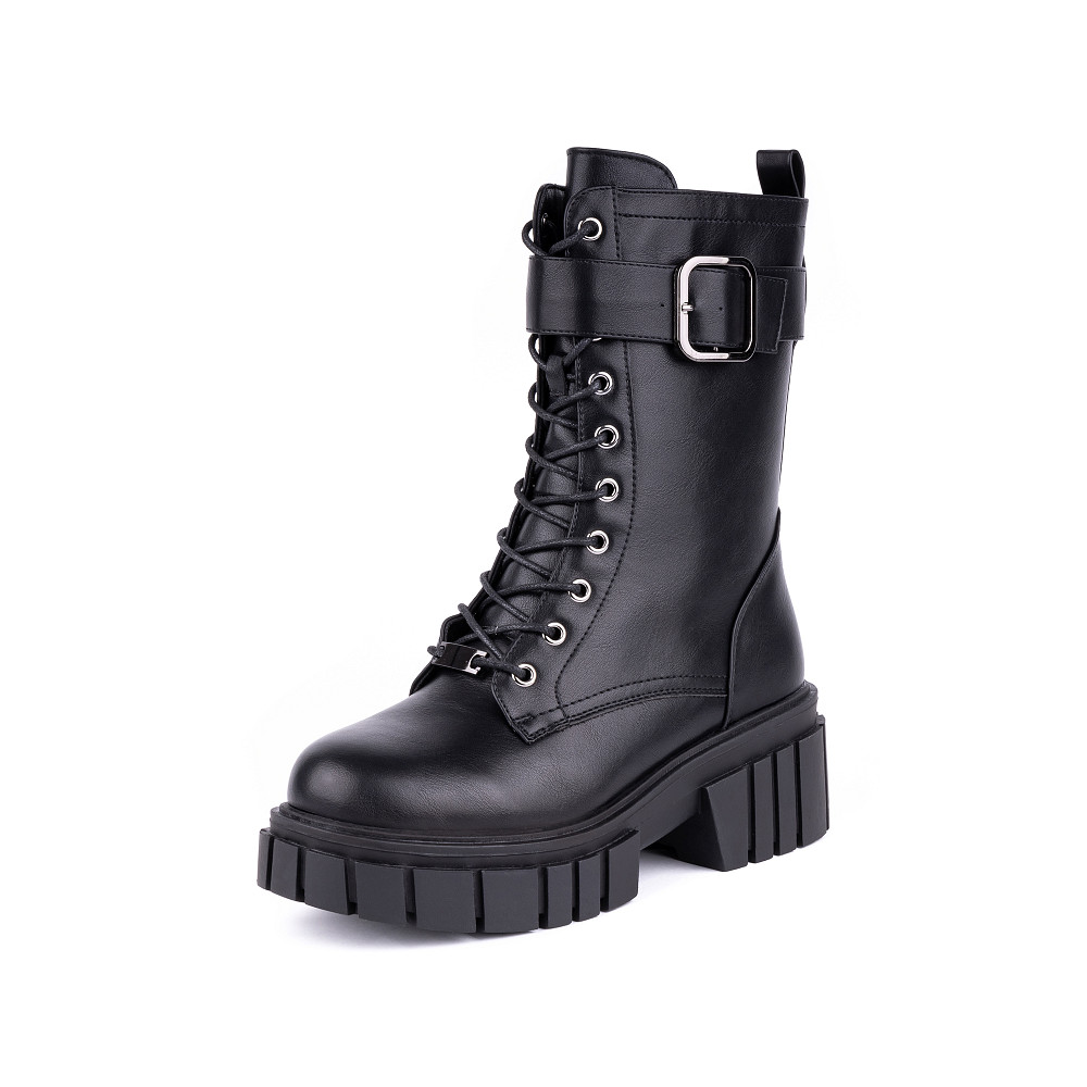 

Ботинки женские INSTREET 2-32WA-820SR черные 37 RU, Черный, 2-32WA-820SR