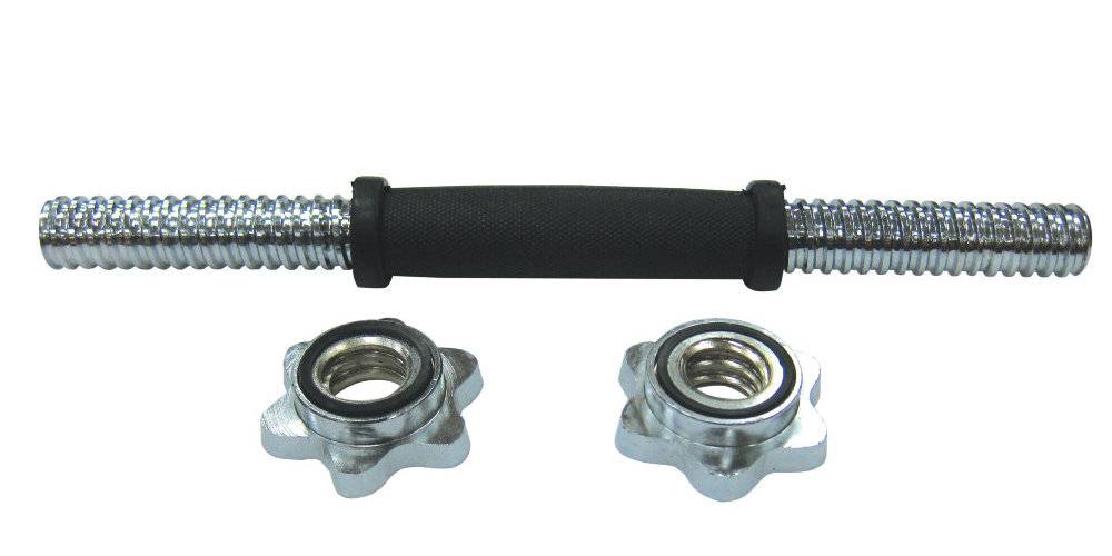 

Гриф для штанги гантельный Lite Weights R0233 41 см, 26 мм, Серый;черный, R0233