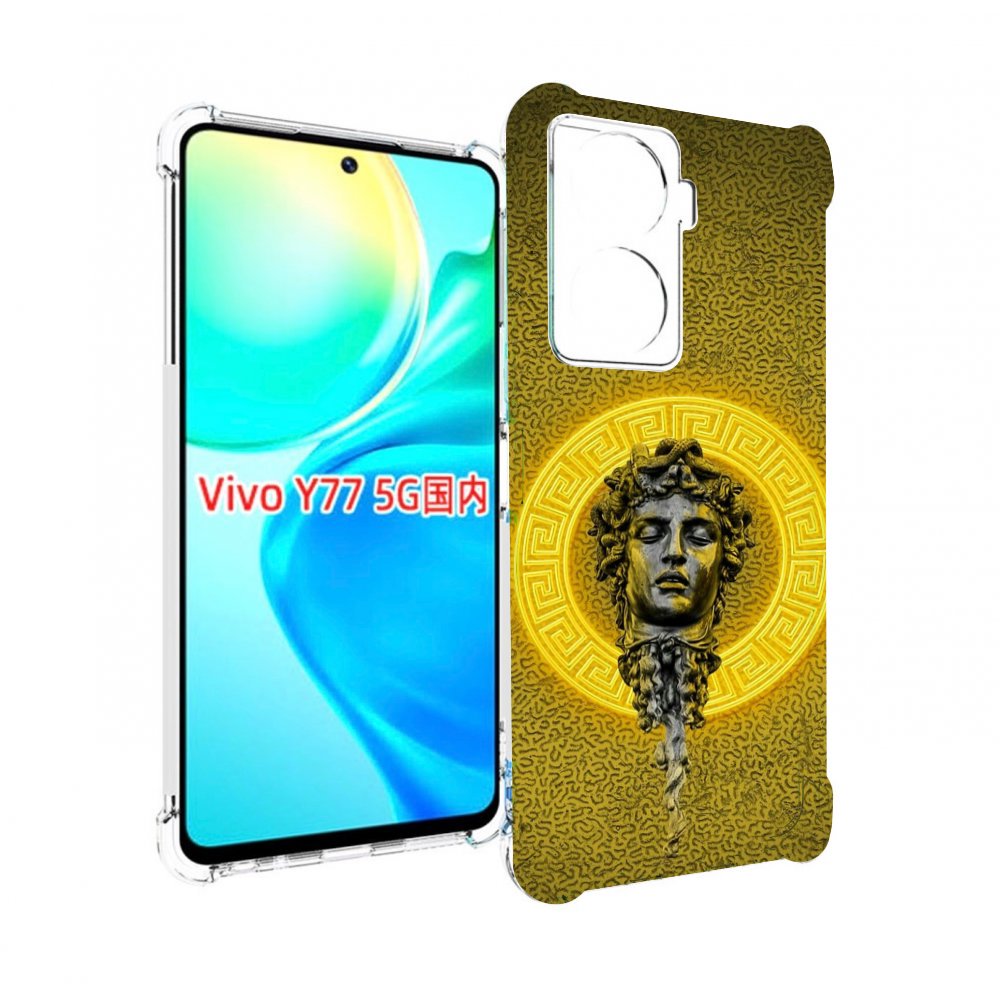 

Чехол MyPads статуя версачи для Vivo Y77 5G, Прозрачный, Tocco