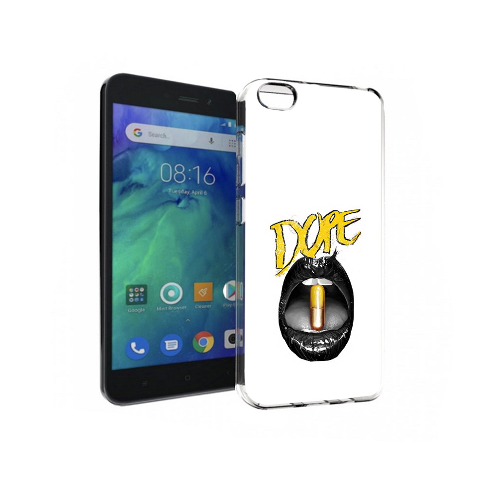 Чехол MyPads Tocco для Xiaomi Redmi Go губы