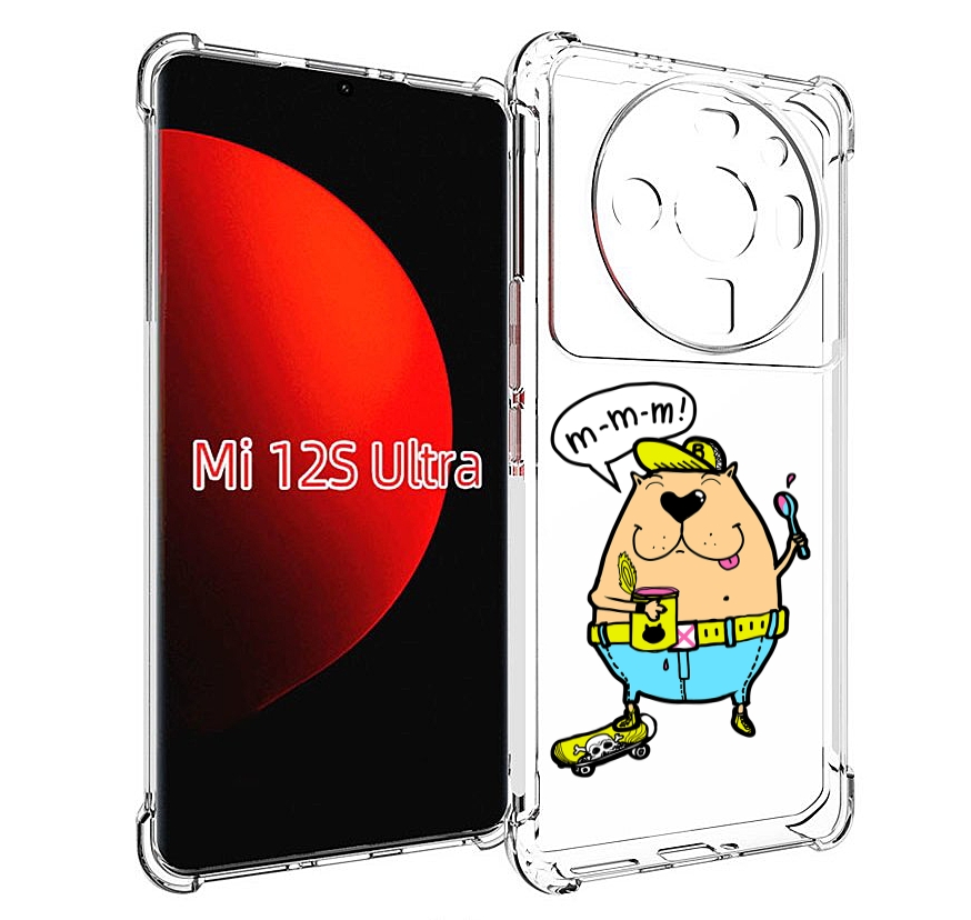 

Чехол MyPads Бобр для Xiaomi 12S Ultra, Прозрачный, Tocco