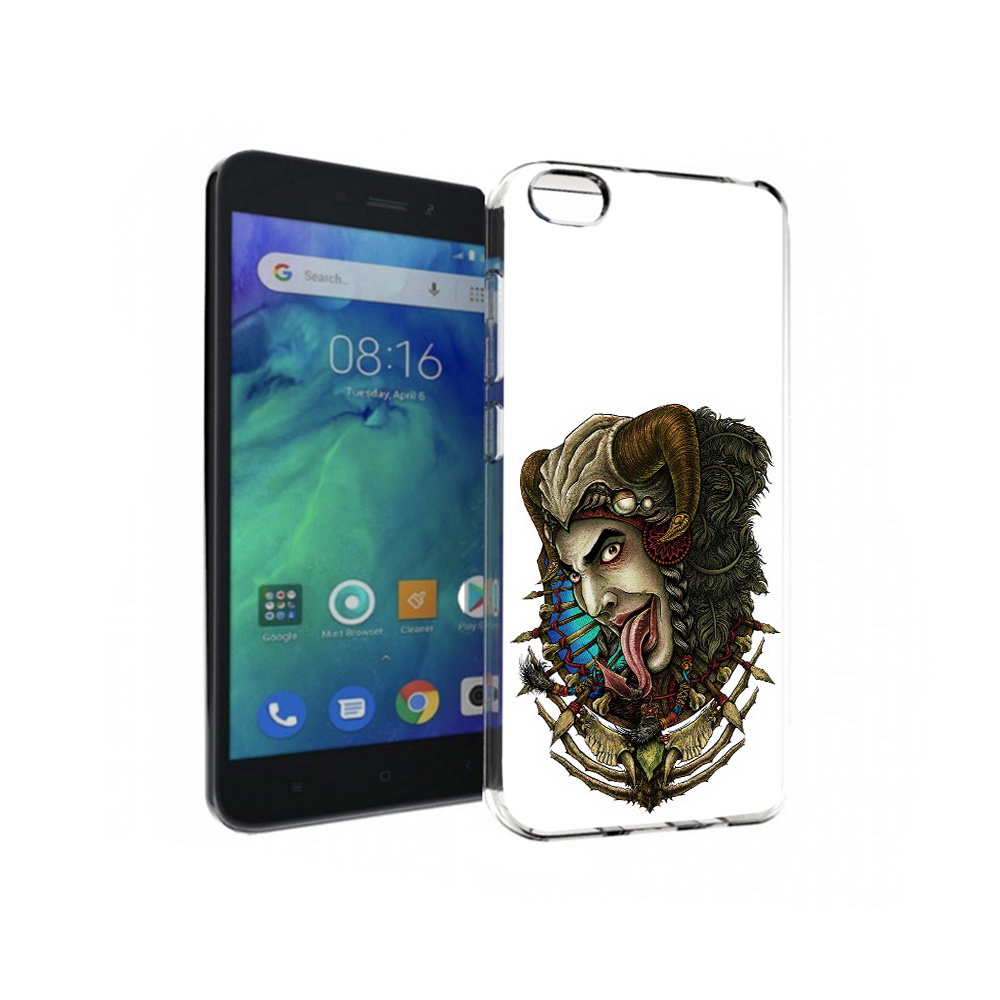 

Чехол MyPads Tocco для Xiaomi Redmi Go длинный язык, Прозрачный, Tocco