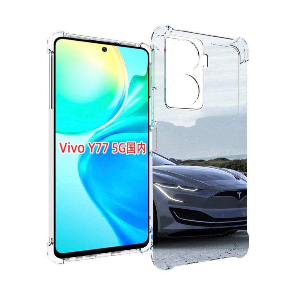

Чехол MyPads tesla 2 мужской для Vivo Y77 5G, Прозрачный, Tocco