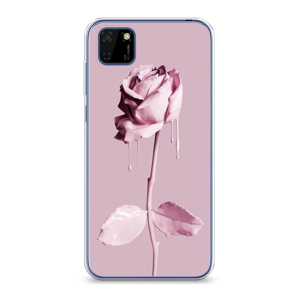

Чехол Awog на Huawei Y5p "Роза в краске", Белый;розовый, 6103750-8