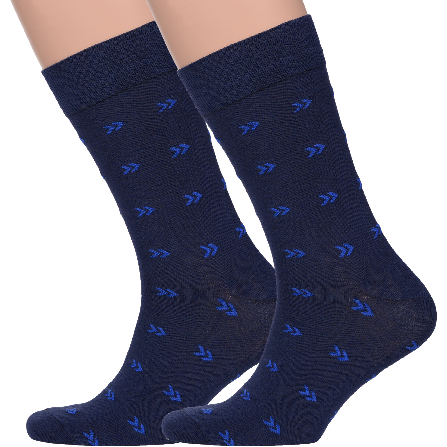 Комплект носков мужской Нева-Сокс 2-VO33 темно-синие, 27