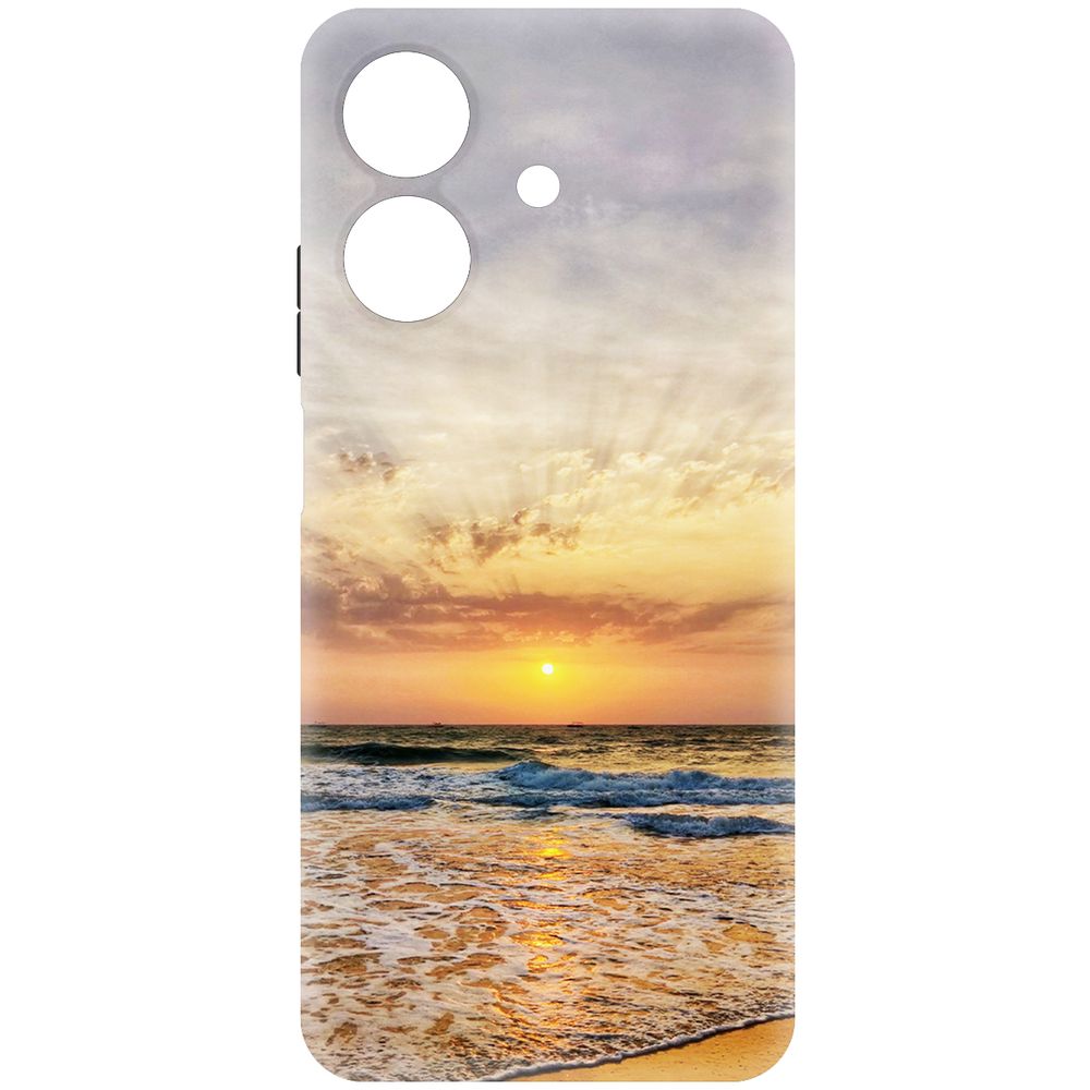 

Чехол-накладка Krutoff Soft Case Индия, Пляжи Гоа для Realme Note 60X черный