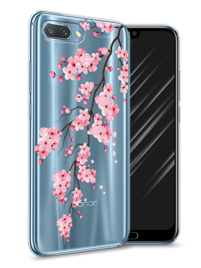 

Чехол Awog на Honor 10 "Розовая сакура", Розовый;коричневый, 65350-8