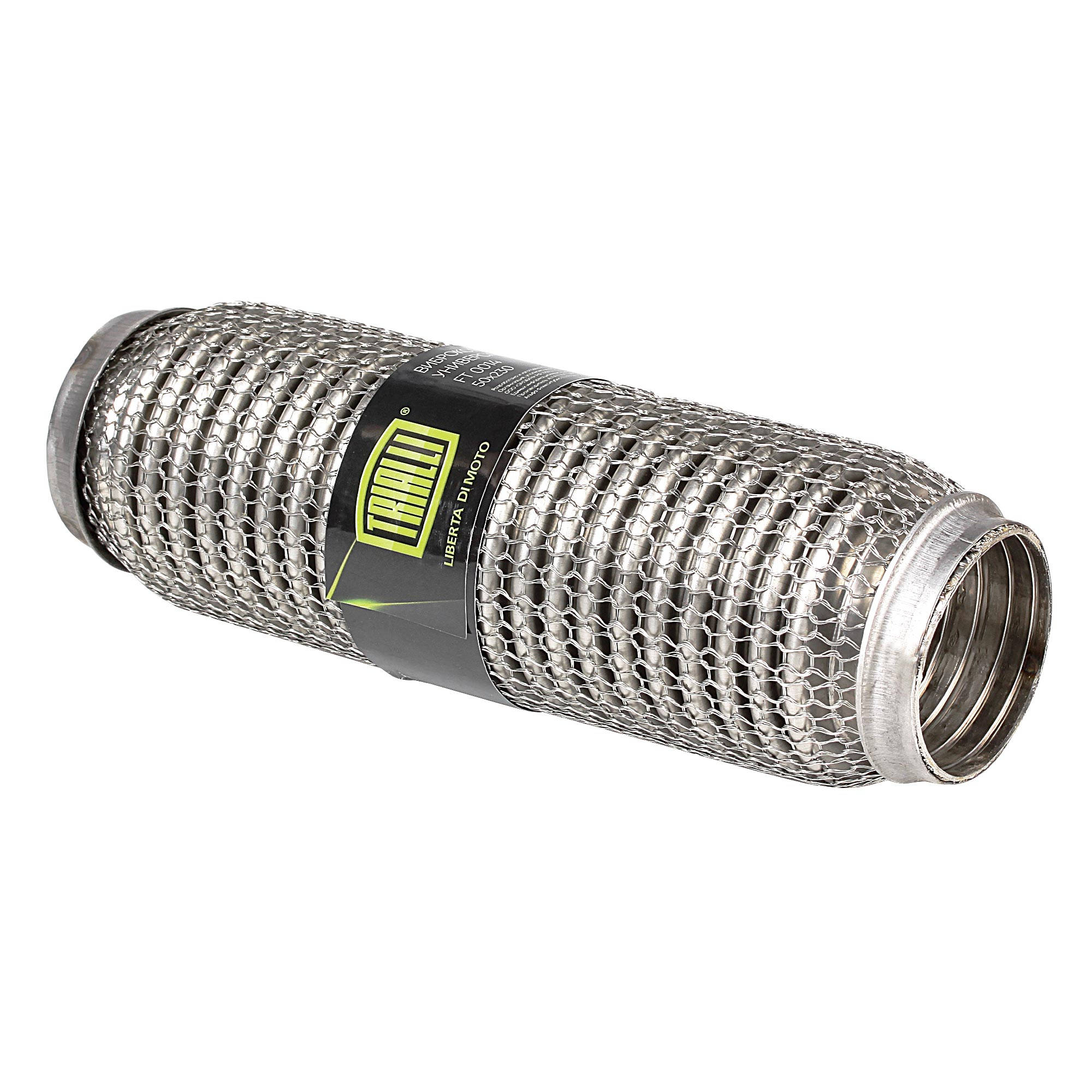 

Гофра глушителя 3х-слойная Hydra/Wire Mesh UNIVERSAL /D=50mm L=230mm TRIALLI FT 0014