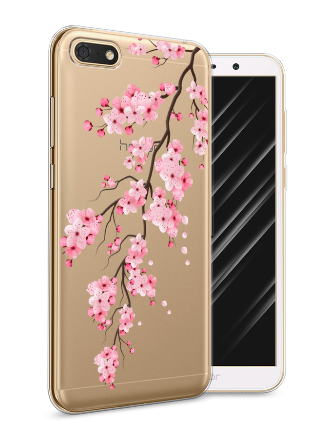 

Чехол Awog на Honor 7A "Розовая сакура", Розовый;коричневый, 65250-8