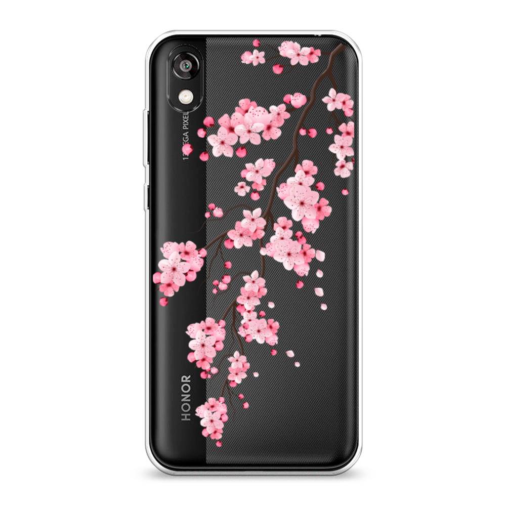 фото Чехол awog "розовая сакура" для honor 8s