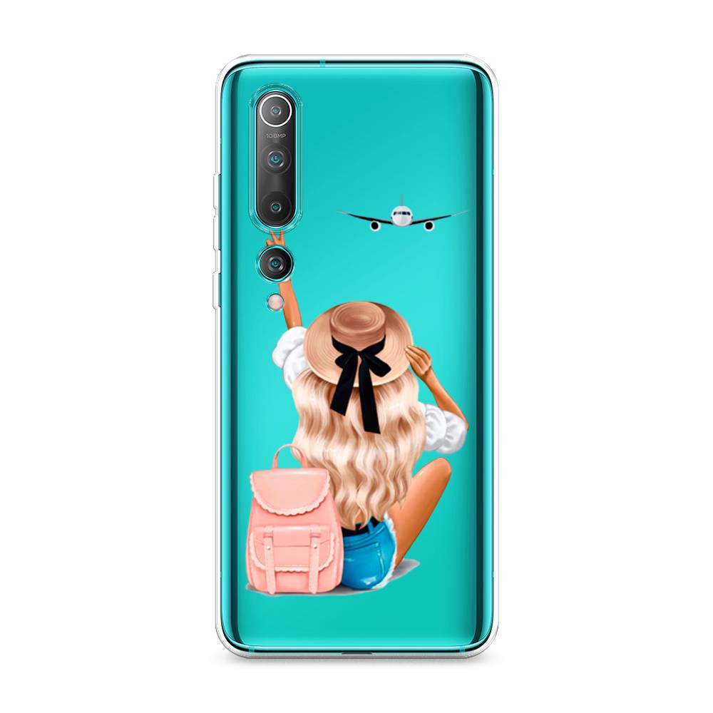 

Чехол Awog на Xiaomi Mi 10 Pro "Автостопом самолетом", Разноцветный, 37850-7