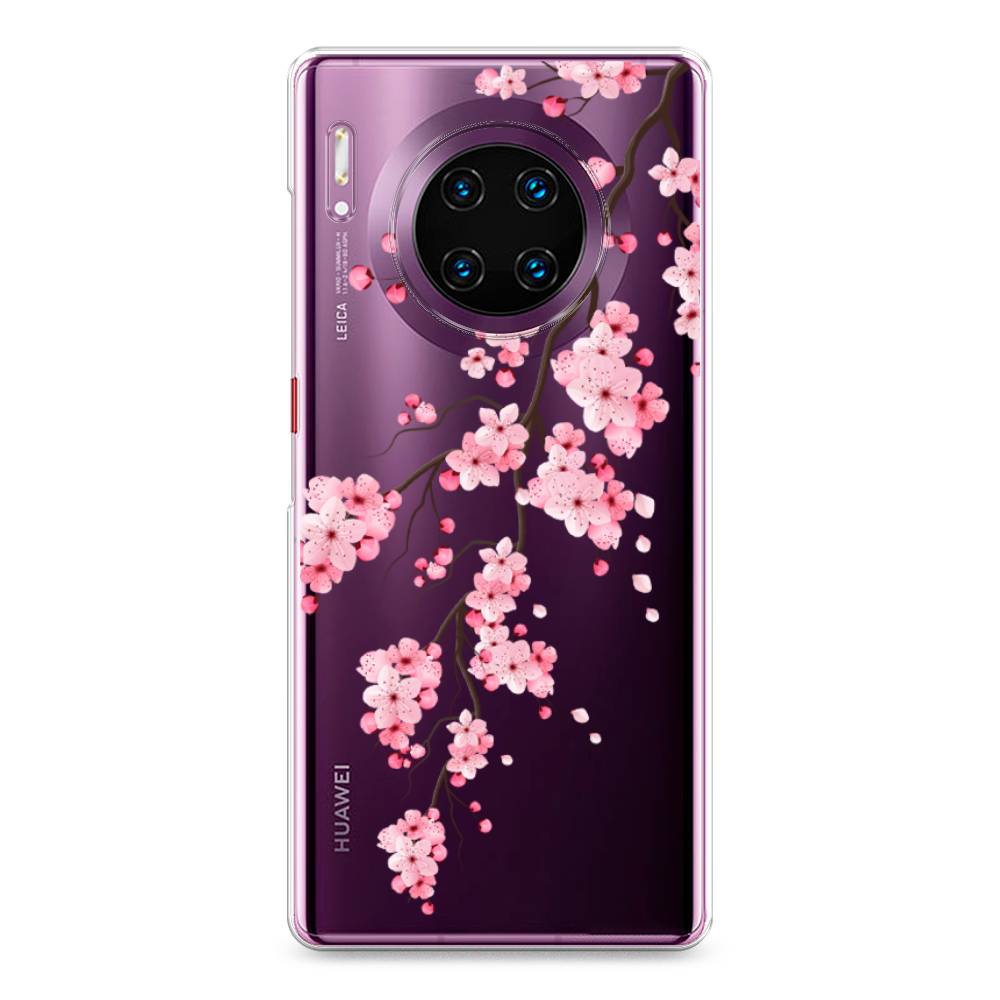 

Чехол Awog на Huawei Mate 30 Pro "Розовая сакура", Розовый;коричневый, 610450-8