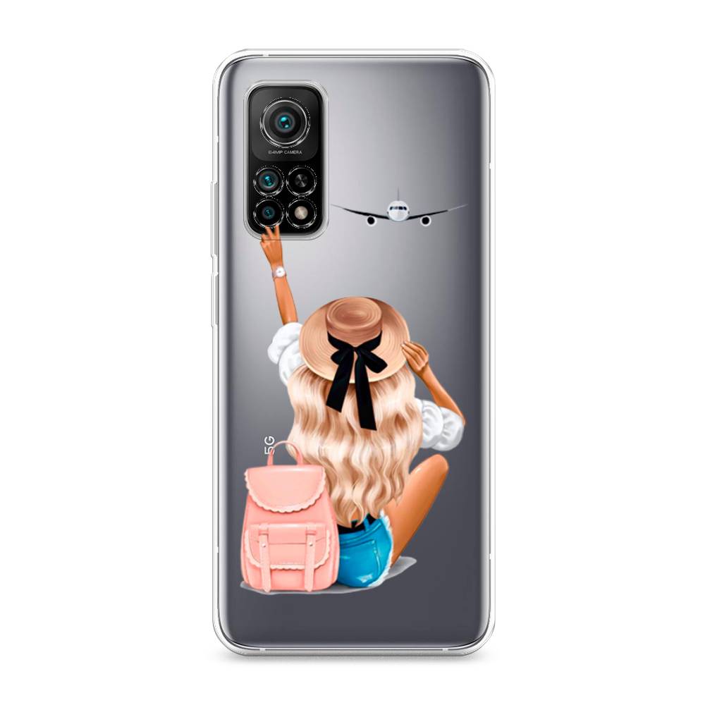 

Чехол Awog на Xiaomi Mi 10T/Mi 10T Pro "Автостопом самолетом", Разноцветный, 39350-7