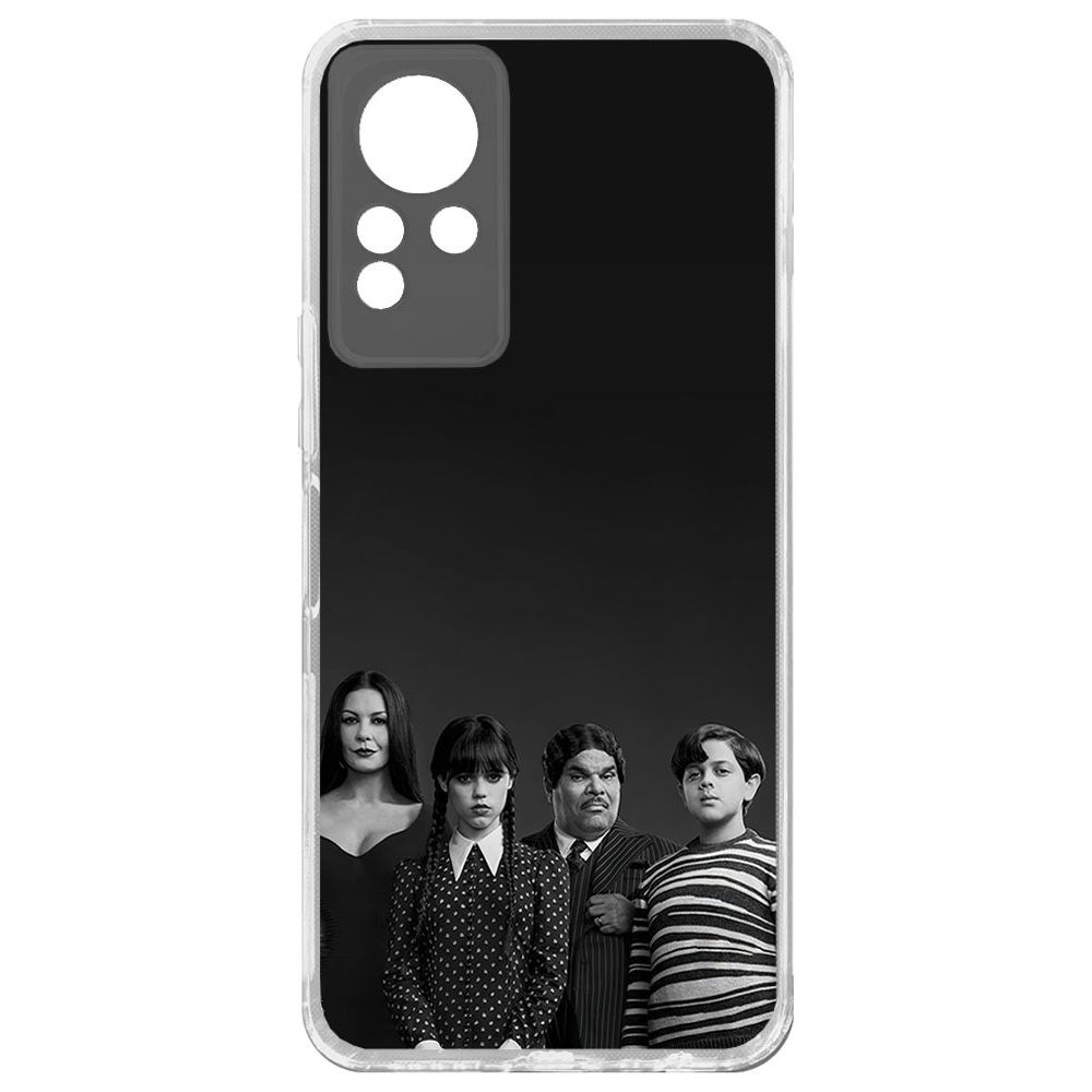 

Чехол-накладка Krutoff Clear Case Уэнсдей Аддамс - Семейка Аддамс для INFINIX Note 11