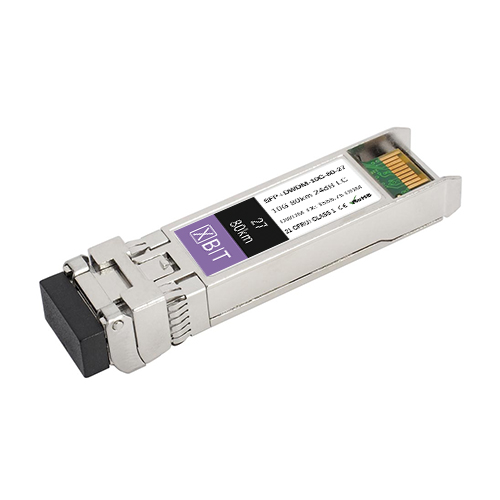 

Модуль XBIT SFP+DWDM-10G-80-27 (S10GD8027), Серебристый, SFP+DWDM-10G-80-27