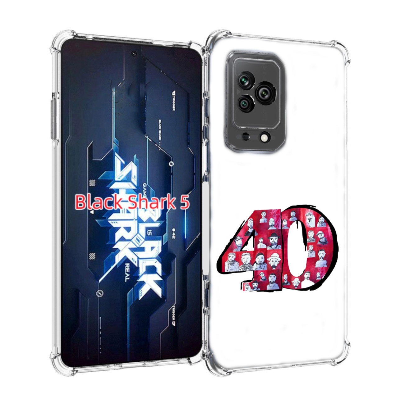 

Чехол MyPads Баста 40 Баста для Xiaomi Black Shark 5, Прозрачный, Tocco