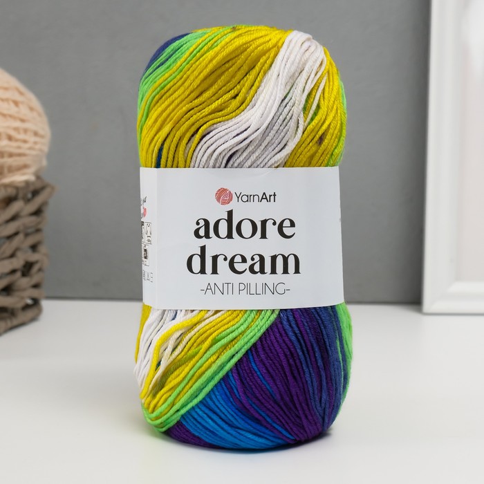 

Пряжа для вязания YarnArt Adore Dream, 100% акрил 280м/100г, 1070