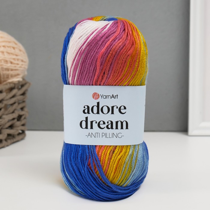 

Пряжа для вязания YarnArt Adore Dream, 100% акрил 280м/100г, 1072