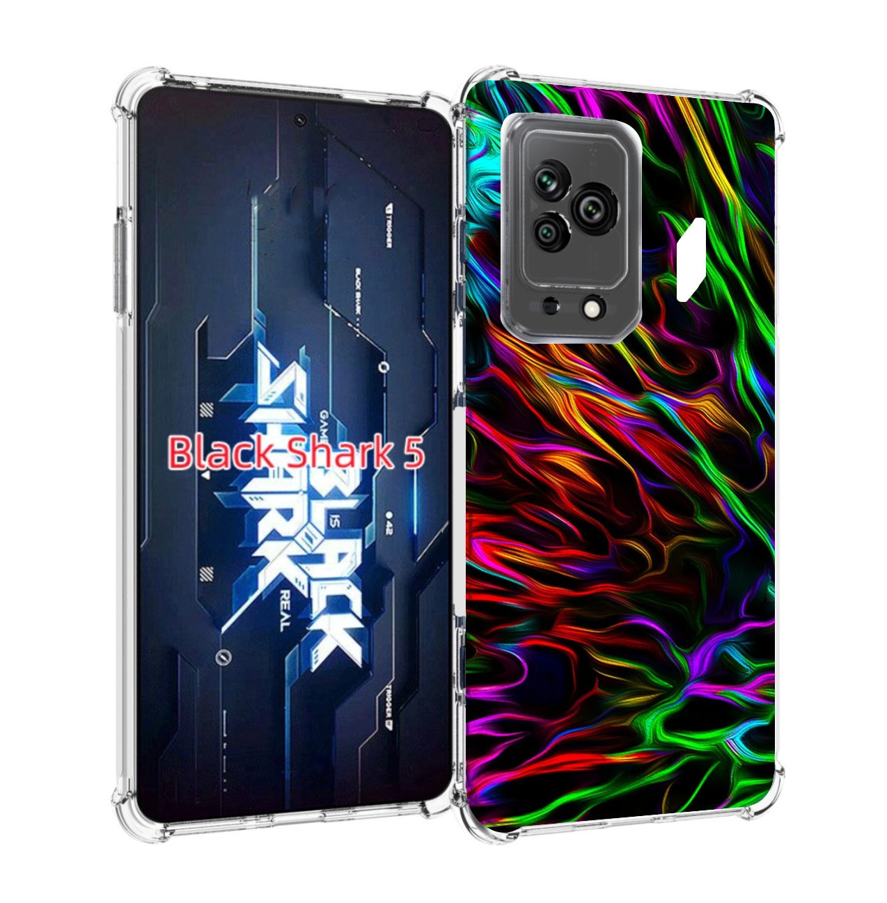 

Чехол MyPads Бензин для Xiaomi Black Shark 5, Прозрачный, Tocco