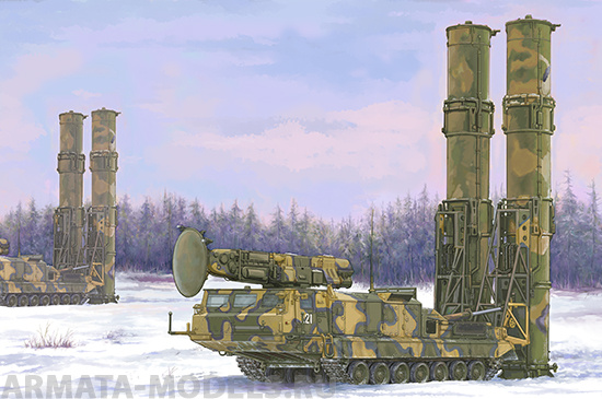 

09518P S-300V SAM System 9A82 TELAR 9M82 GIAN