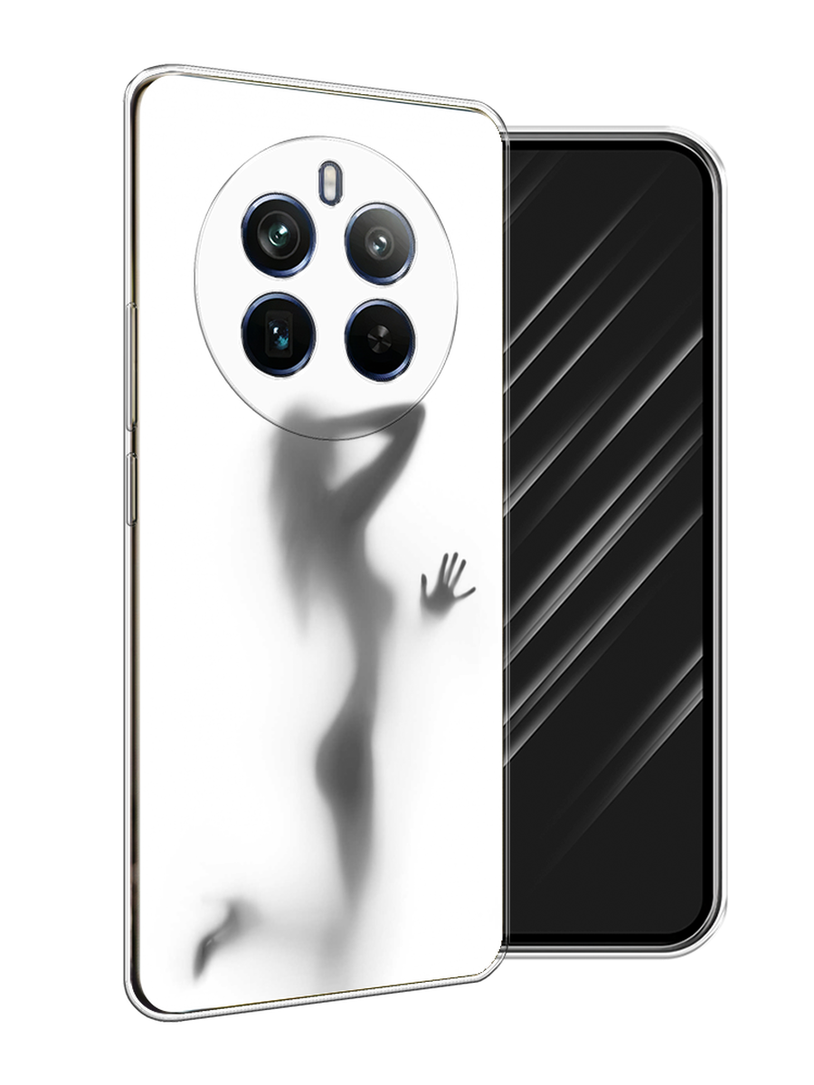 

Чехол Awog на Realme 12+ "Стекло в душе", Белый;серый;черный, 2516350-1