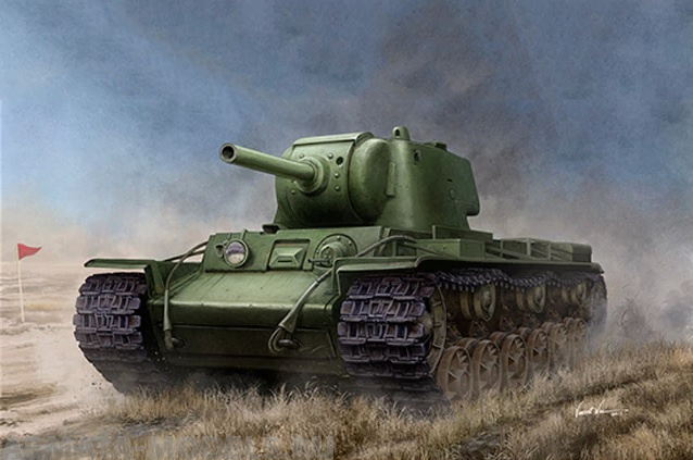 

09563P Russian KV-9 Heavy Tank