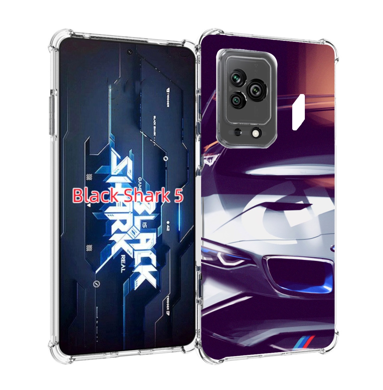 

Чехол MyPads Бэмвэ мужской для Xiaomi Black Shark 5, Прозрачный, Tocco