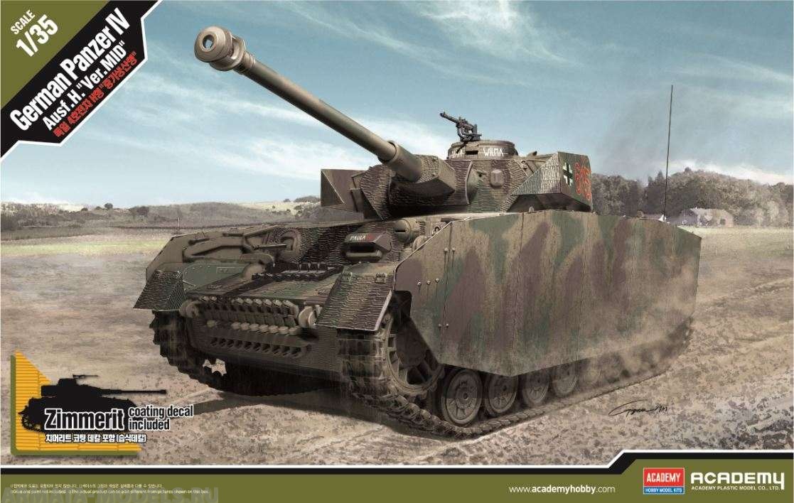 

13516D ТанкGerman Panzer IV Ausf. H.amp