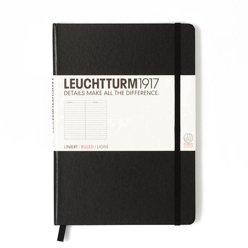 Записная книжка Leuchtturm1917 Medium Notebook Black черный