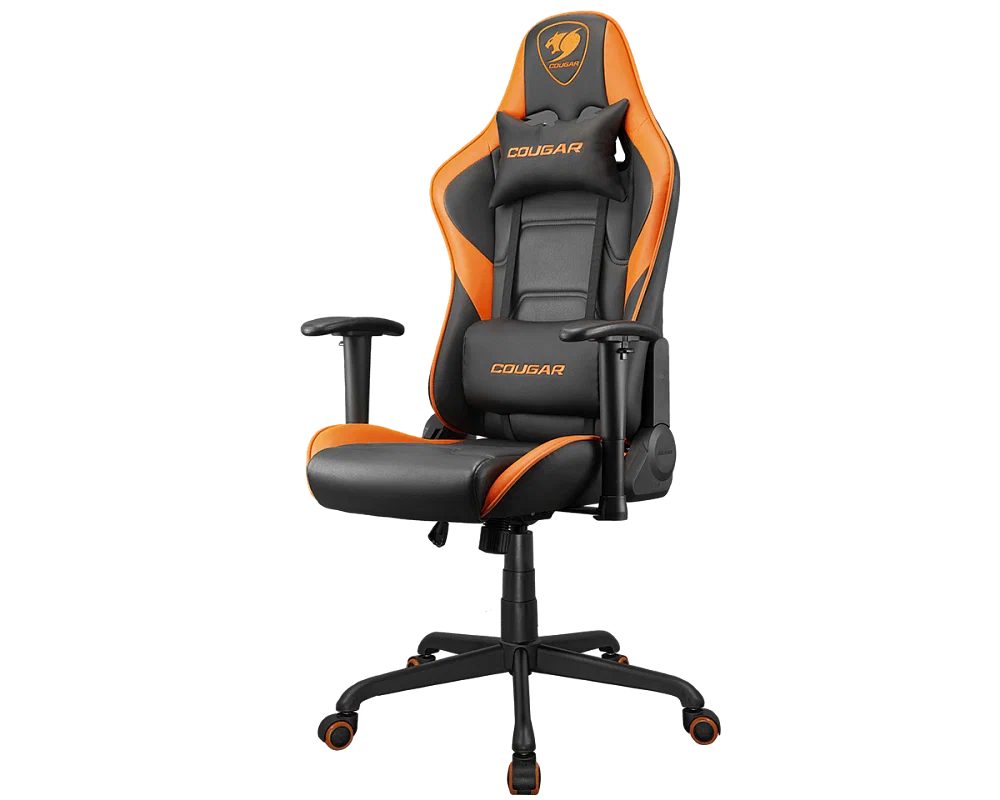 

Кресло компьютерное игровое COUGAR FORTRESS ORANGE - Оранжевый, Оранжевый;черный
