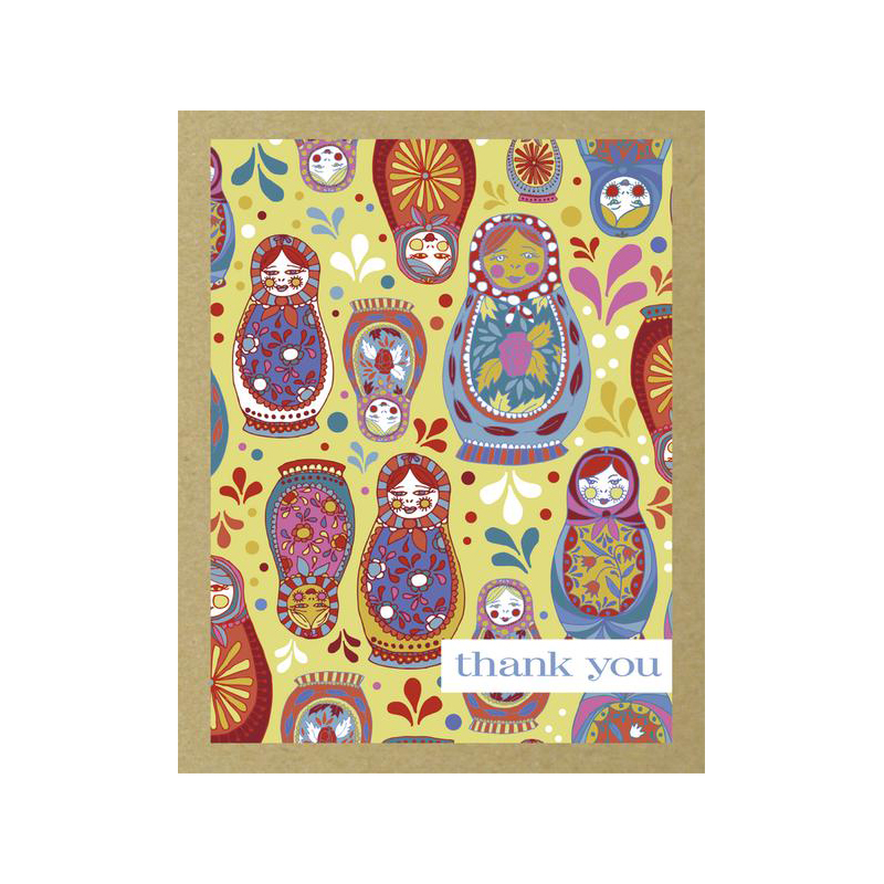

teNeues Подарочный набор открыток Thank you - Matryoshkas