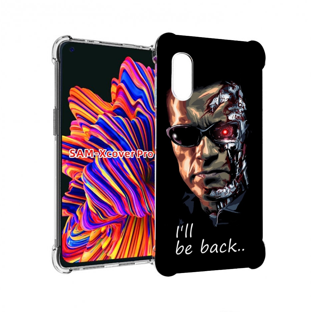 

Чехол MyPads Терминатор для Samsung Galaxy Xcover Pro 1, Прозрачный, Tocco