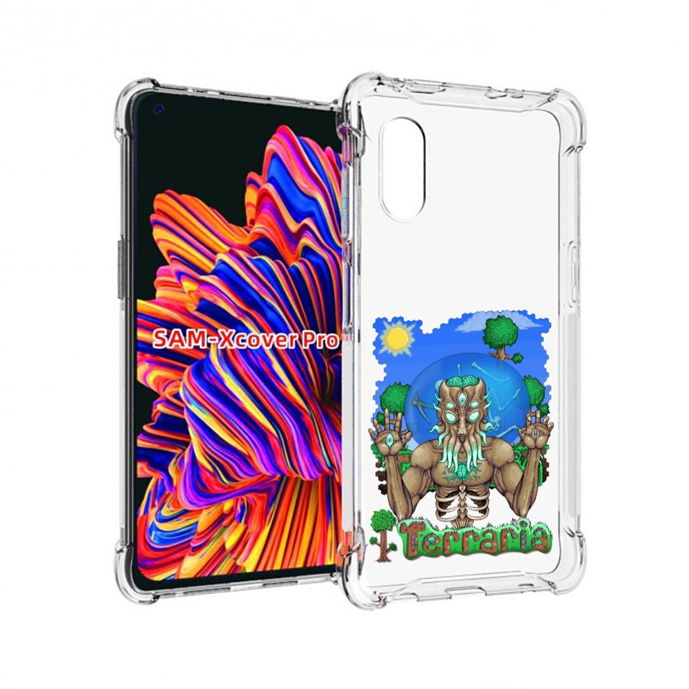 

Чехол MyPads Террария для Samsung Galaxy Xcover Pro 1, Прозрачный, Tocco