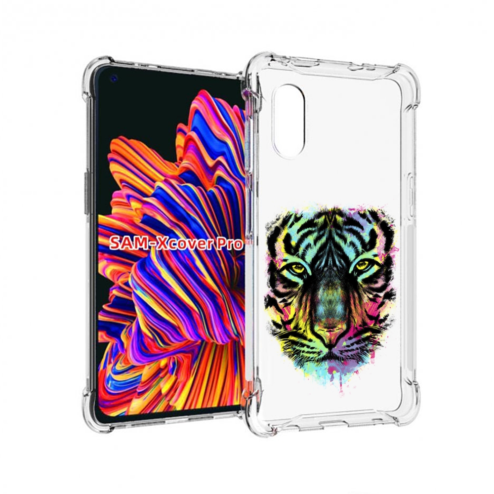 

Чехол MyPads Тигр 1 для Samsung Galaxy Xcover Pro 1, Прозрачный, Tocco