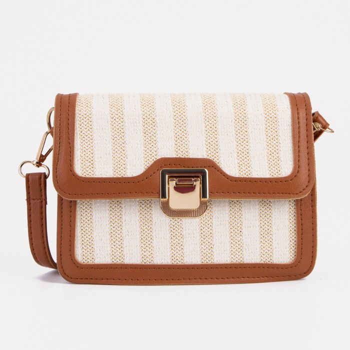 

Сумка женская NoBrand 7435583, коричневый, бежевый, 7435583