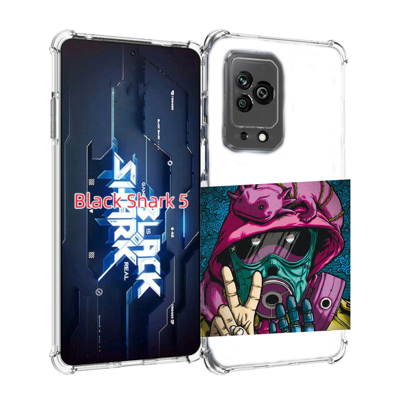 

Чехол MyPads Всем-мир для Xiaomi Black Shark 5, Прозрачный, Tocco