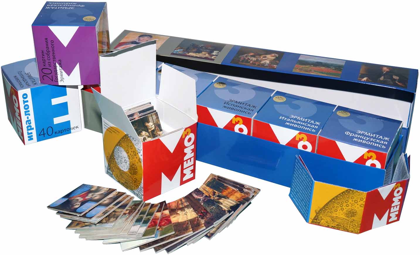 

Власта Подарочный набор из 5 игр МЕМО «Эрмитаж»