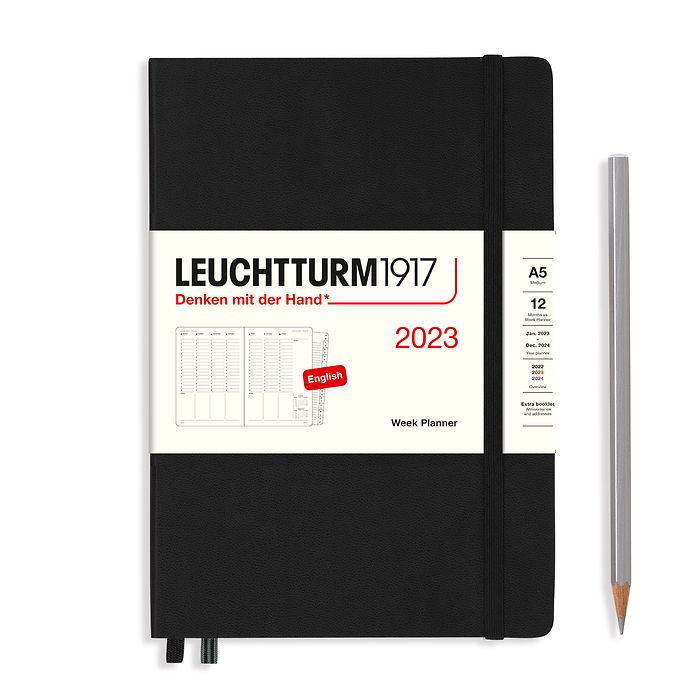 

Еженедельник Leuchtturm1917 на 2023 год, неделя на развороте, вертикальный