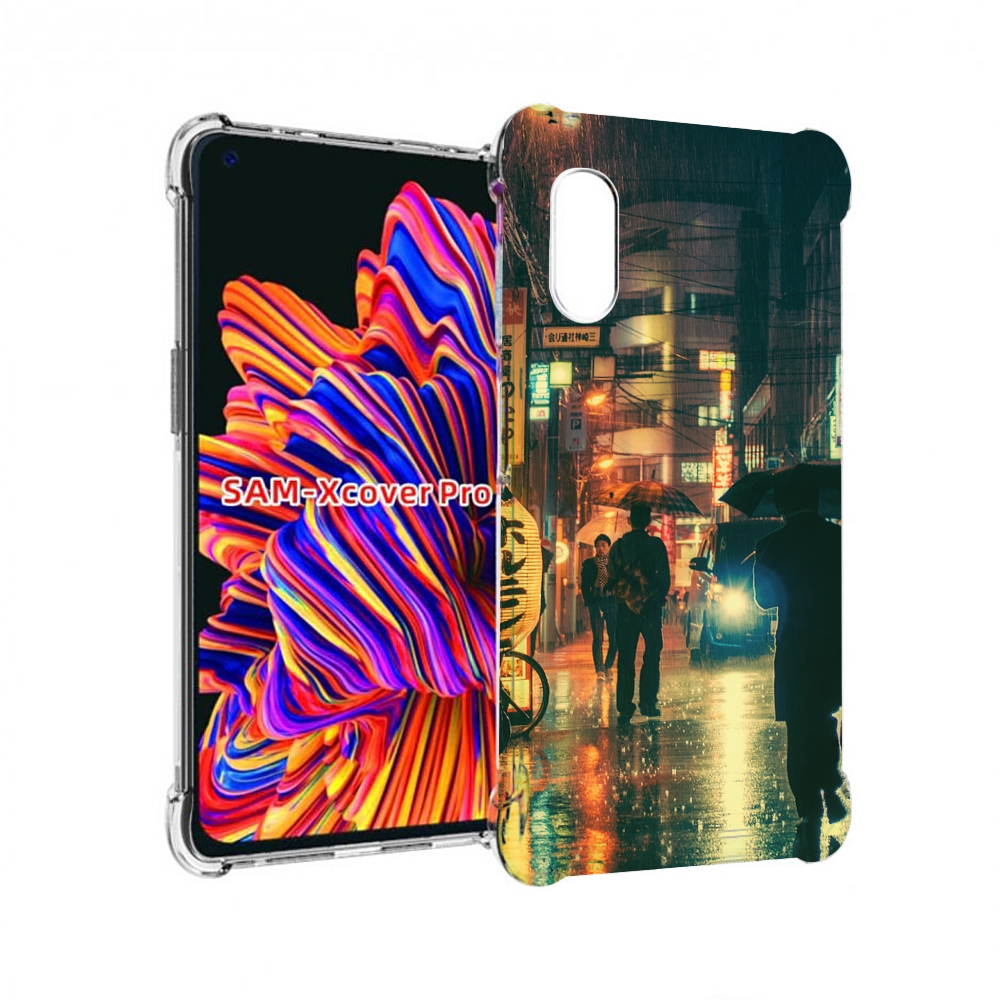 

Чехол MyPads Токио-сеул для Samsung Galaxy Xcover Pro 1, Прозрачный, Tocco