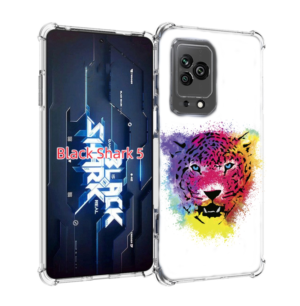 

Чехол MyPads Гепард для Xiaomi Black Shark 5, Прозрачный, Tocco