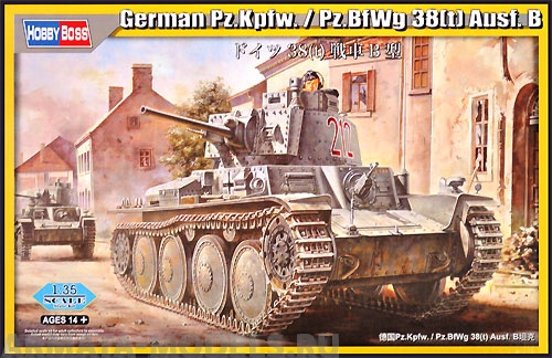 

80138 Танк German Pz.Kpfw. / Pz.BfWg 38t Ausf. B