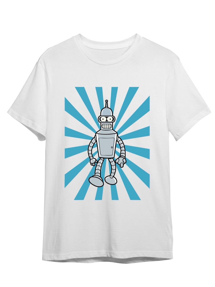 фото Футболка унисекс сувенирshop futurama/футурама 20 белая 3xl