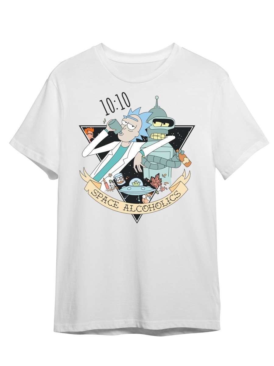 

Футболка унисекс СувенирShop Futurama/Футурама 21 белая 2XL (52-54), Белый, "Futurama/Футурама" 21