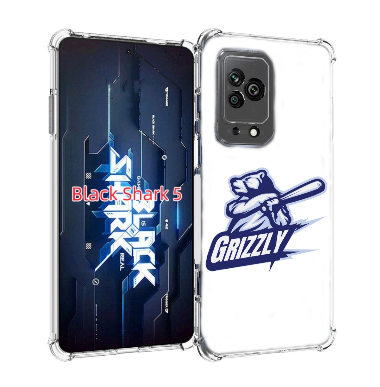 

Чехол MyPads Гризли для Xiaomi Black Shark 5, Прозрачный, Tocco
