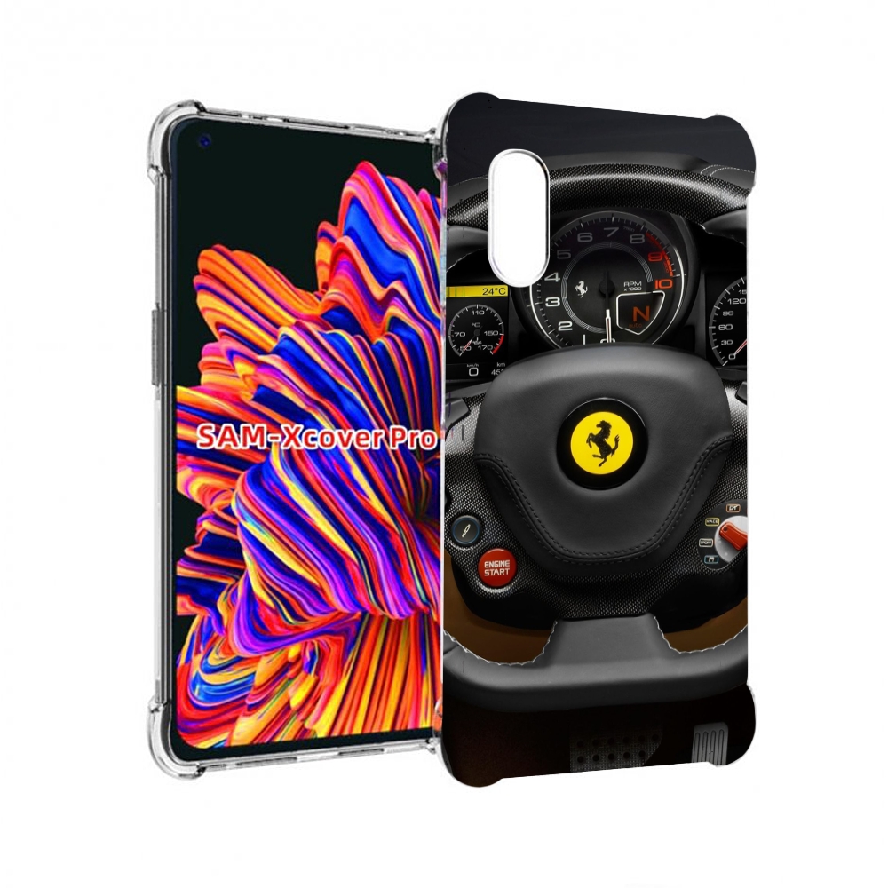 

Чехол MyPads Ферарри для Samsung Galaxy Xcover Pro 1, Прозрачный, Tocco