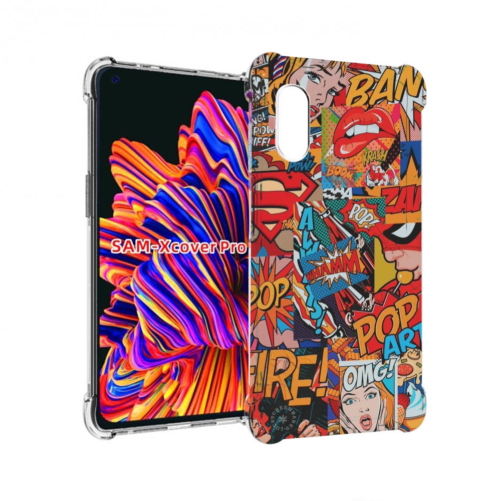 

Чехол MyPads Фон для Samsung Galaxy Xcover Pro 1, Прозрачный, Tocco