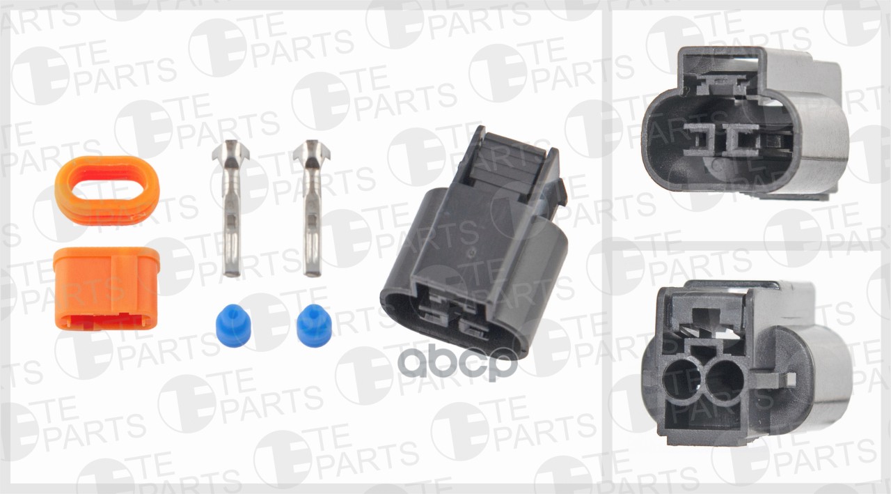 

Разъём 2х Контактный (2-Pin, Уплотнители, Фиксатор) TE PARTS арт. 7678905