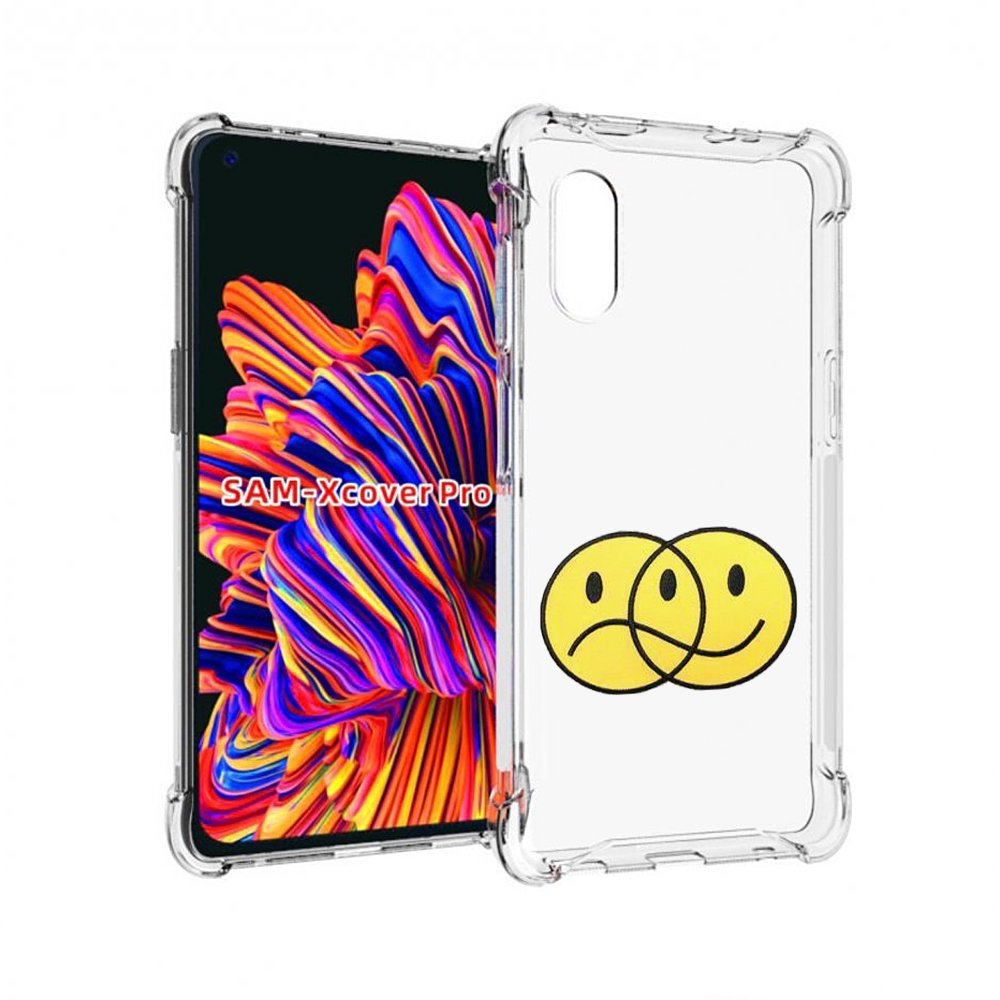 

Чехол MyPads Хиппи для Samsung Galaxy Xcover Pro 1, Прозрачный, Tocco