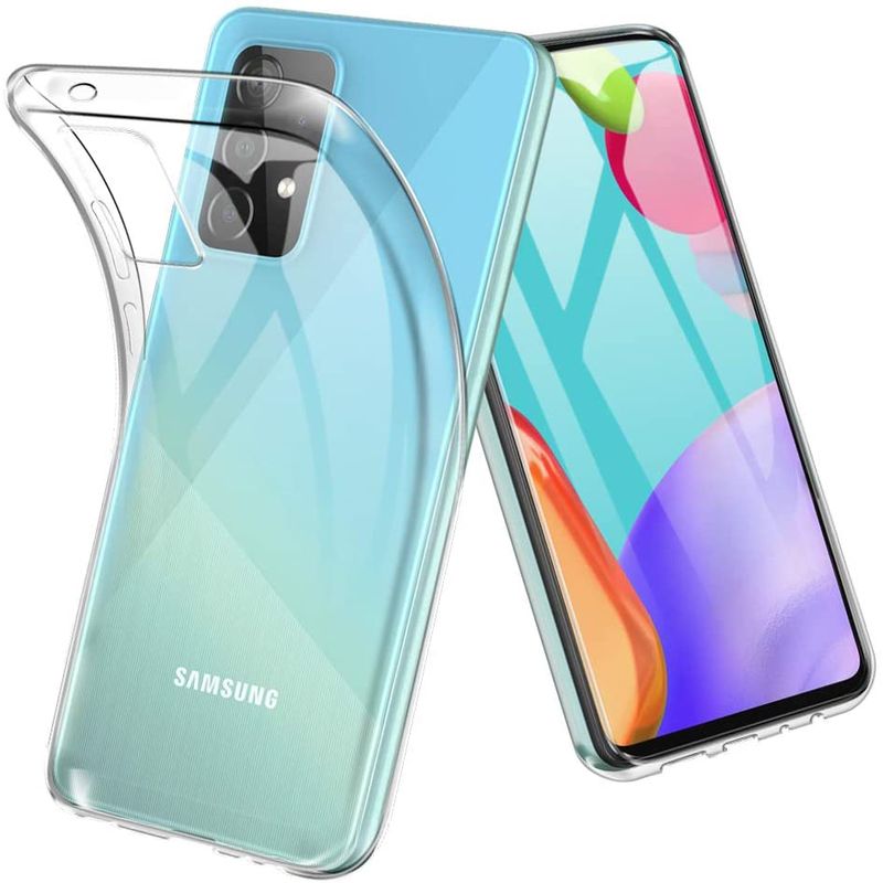 

Клип-кейс Deppa Gel для Samsung Galaxy A52 Transparent, Прозрачный