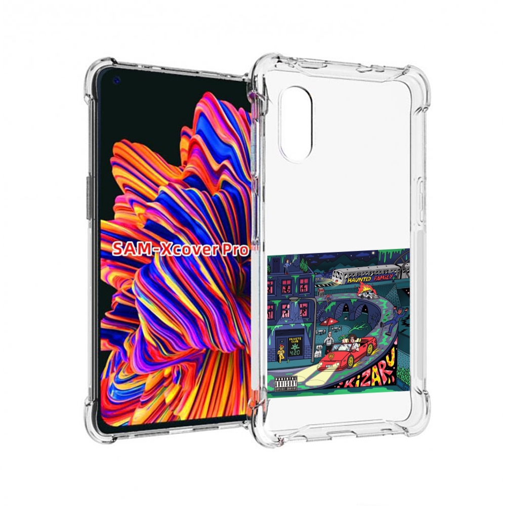 

Чехол MyPads Яд (альбом Kizaru) для Samsung Galaxy Xcover Pro 1, Прозрачный, Tocco